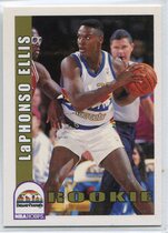 1992 NBA Hoops Base Set #375 LaPhonzo Ellis