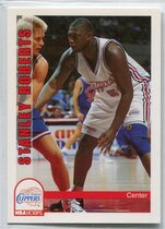 1992 NBA Hoops Base Set #403 Stanley Roberts