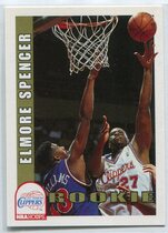 1992 NBA Hoops Base Set #404 Elmore Spencer