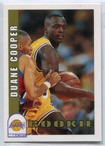 1992 NBA Hoops Base Set #409 Duane Cooper