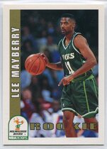 1992 NBA Hoops Base Set #419 Lee Mayberry