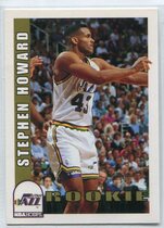 1992 NBA Hoops Base Set #473 Stephen Howard