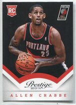 2013 Panini Prestige #199 Allen Crabbe