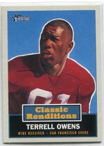 2001 Topps Heritage Classic Renditions #CR10 Terrell Owens