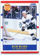 1990 Score Base Set #421 Rob Blake