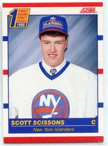 1990 Score Base Set #432 Scott Scissons