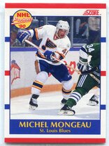 1990 Score Base Set #395 Michel Mongeau