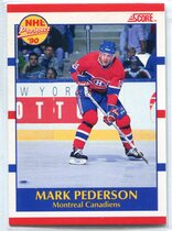 1990 Score Base Set #387 Mark Pederson
