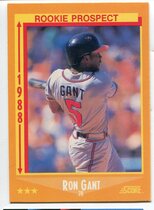 1988 Score Base Set #647 Ron Gant
