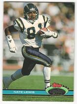 1991 Stadium Club Base Set #434 Nate Lewis