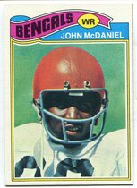 1977 Topps Base Set #89 John McDaniel