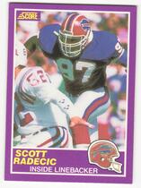 1989 Score Supplemental #393S Scott Radecic