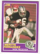 1989 Score Supplemental #343S Mervyn Fernandez