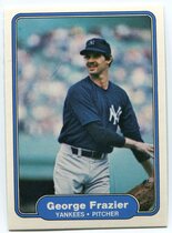 1982 Fleer Base Set #35 George Frazier