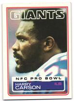 1983 Topps Base Set #123 Harry Carson