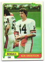 1981 Topps Base Set #115 Ken Anderson