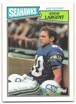 1987 Topps Base Set #177 Steve Largent