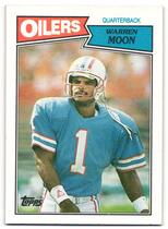 1987 Topps Base Set #307 Warren Moon