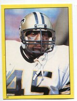 1982 Topps Stickers #81 Jack Holmes