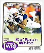 2018 SAGE Hit Premier Draft High Series #86 Karaun White
