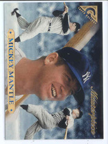 1996 Topps Gallery Mickey Mantle Masterpiece #1 Mickey Mantle