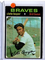 1971 Topps Base Set #374 Clete Boyer