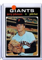 1971 Topps Base Set #412 Jerry Johnson