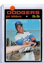 1971 Topps Base Set #459 Jim Lefebvre