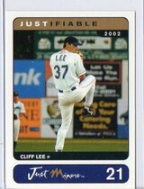 2002 Justifiable Base Set #21 Cliff Lee