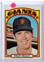 1972 Topps Base Set #663 Fran Healy