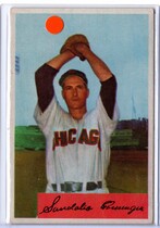 1954 Bowman Base Set #166 Sandalio Consuegra