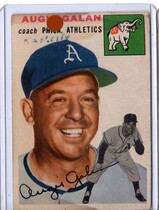 1954 Topps Base Set #233 Augie Galan