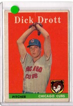 1958 Topps Base Set #80 Dick Drott