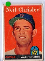 1958 Topps Base Set #303 Neil Chrisley