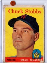 1958 Topps Base Set #239 Chuck Stobbs