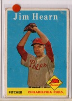 1958 Topps Base Set #298 Jim Hearn