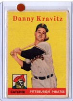 1958 Topps Base Set #444 Danny Kravitz