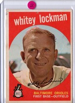 1959 Topps Base Set #411 Whitey Lockman