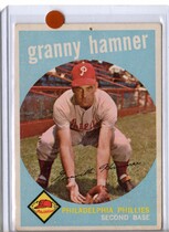 1959 Topps Base Set #436 Granny Hamner