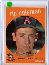 1959 Topps Base Set #51 Rip Coleman