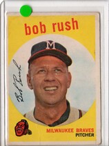 1959 Topps Base Set #396 Bob Rush