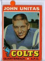 1971 Topps Base Set #1 Johnny Unitas