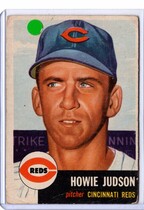 1953 Topps Base Set #12 Howie Judson