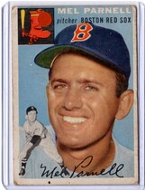 1954 Topps Base Set #40 Mel Parnell