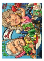 1993 Cardtoons #37 Snoozin' Ted & Tarzan Jane