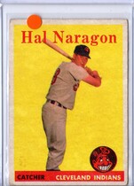 1958 Topps Base Set #22 Hal Naragon