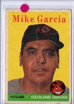 1958 Topps Base Set #196 Mike Garcia