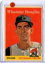 1958 Topps Base Set #306 Whammy Douglas