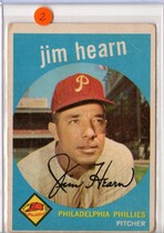 1959 Topps Base Set #63 Jim Hearn