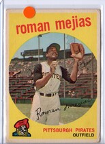 1959 Topps Base Set #218 Roman Mejias
